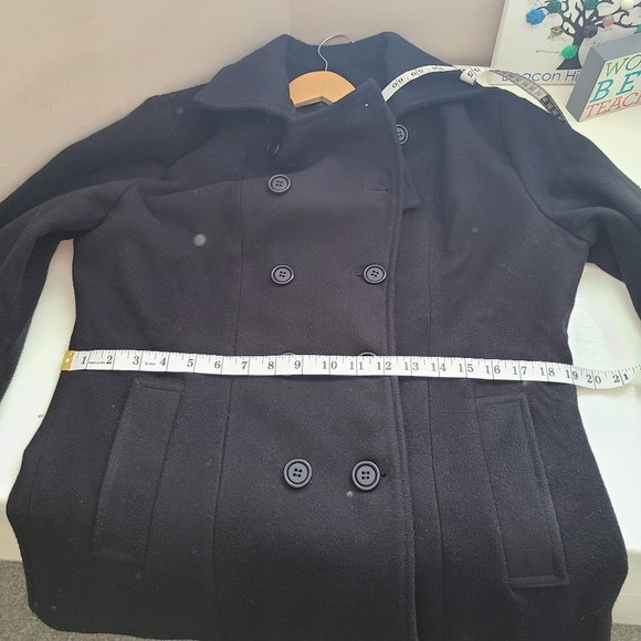 TOM'S WARE (NEW) Woman's Pea Coat - Picture 12 of 14